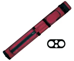 Action 2 Butt 2 Shaft Hard Case -Billiards Supplies Shop ac22 burgundy