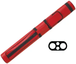 Action 2 Butt 2 Shaft Hard Case -Billiards Supplies Shop ac22 red