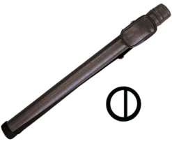 Action 1 Butt 2 Shaft Hard Case -Billiards Supplies Shop acrnd brown