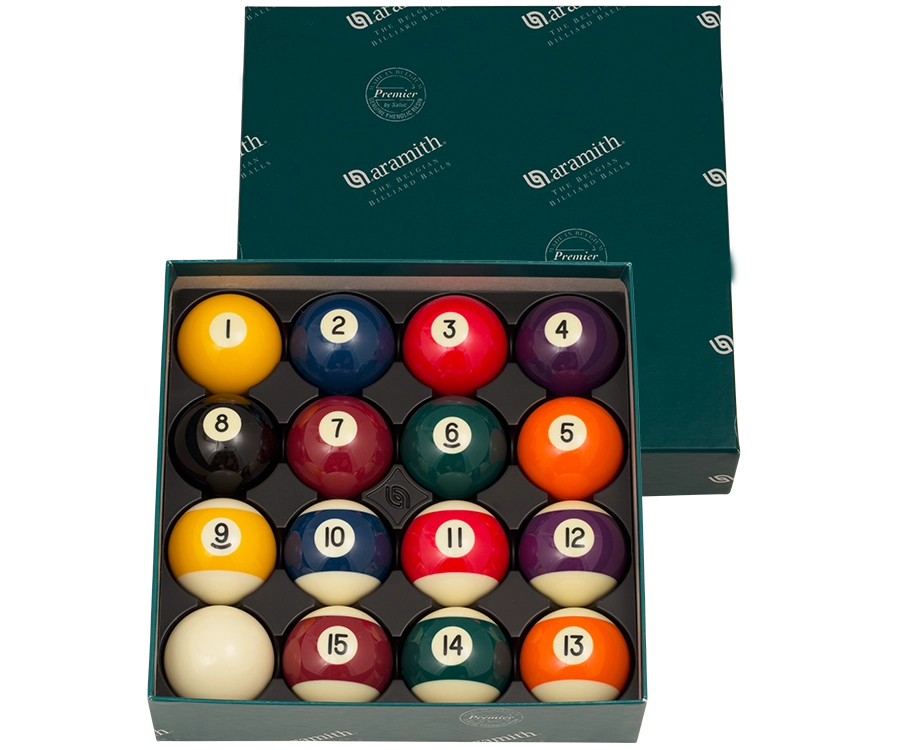 Aramith Premier 2 1/8" Snooker Size Pool Ball Set 3 Aramith Premier 2 1/8" Snooker Size Pool Ball Set
