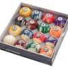 Action White Swirl Marble Pool Ball Set 2 Action White Swirl Marble Pool Ball Set -Billiards Supplies Shop bbwm 01