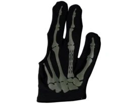 Voodoo Skeleton Pool And Billiard Gloves -Billiards Supplies Shop bglvod grey 01