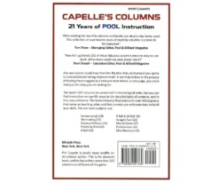 Phil Capelle Columns - BKCC 7 Phil Capelle Columns - BKCC -Billiards Supplies Shop bkcc backcover