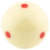 Aramith Pro Cup 6 Red Dot TV 'Measles' Cue Ball -Billiards Supplies Shop cbpc 01