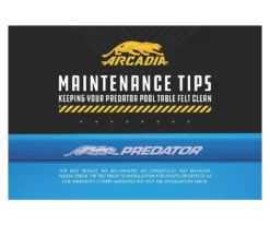 Predator Arcadia Select Pool Table Cloth -Billiards Supplies Shop clpr 02