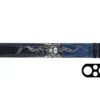 Eight Ball Mafia EBMC22J Blue Octopus 2 Butt 2 Shaft Hard Case -Billiards Supplies Shop ebmc22j sm