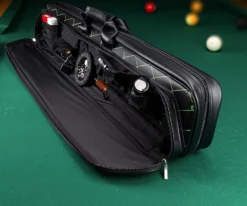 Eight Ball Mafia EBMSCE 4 Butt 8 Shaft Soft Case -Billiards Supplies Shop ebmsce 01