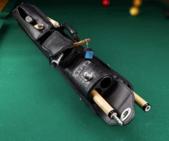 Elite Nexus Reserve 2 Butt 4 Shaft Hard Case -Billiards Supplies Shop ecnr24 black 01