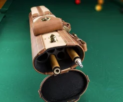 Elite 2x4 Vintage Cue Case Black -Billiards Supplies Shop ecv24 chestnut 02 1