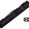 Elite 3x7 Vintage Cue Case Black -Billiards Supplies Shop ecv37 black 01