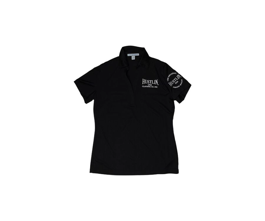 Hustlin USA Women's Polo 3 Hustlin USA Women's Polo
