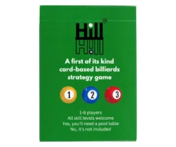 Hill Hill - A Card-Based Billiards Strategy Game -Billiards Supplies Shop iphh pkg 01