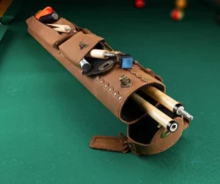 Instroke Buffalo 2 Butt 3 Shaft Leather Case -Billiards Supplies Shop isb23 01 1