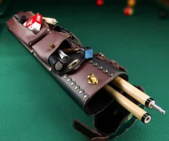 InStroke Cowboy 2 Butt 4 Shaft Leather Case -Billiards Supplies Shop isc24 mix 01