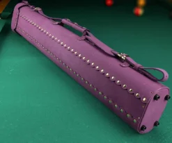 Instroke Suede 3 Butt 5 Shaft Leather Case -Billiards Supplies Shop isl35 purple 02