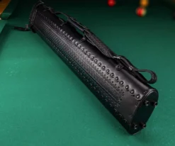 Instroke Southwest 2 Butt 4 Shaft Leather Case -Billiards Supplies Shop issw24 black 02