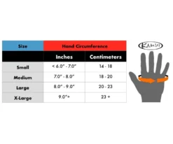 Kamui Pool And Billiard Glove BGKAM -Billiards Supplies Shop kamui glove chart 1