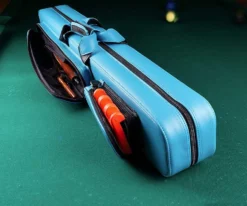 Molinari 2 Butt 4 Shaft Navy Flat Cue Case 13 Molinari 2 Butt 4 Shaft Navy Flat Cue Case -Billiards Supplies Shop mlcf24 02