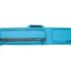 Molinari 3 Butt 6 Shaft Cyan/Black Flat Cue Case -Billiards Supplies Shop mlcf36 cyan cat