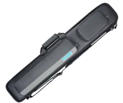 Molinari 3 Butt 6 Shaft Black/Grey Hybrid Cue Case -Billiards Supplies Shop mlch36 black grey 01