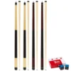 Economy Two-Piece Pool Cue Bundle (4 House Cues Set) -Billiards Supplies Shop pdeco 4 up