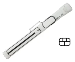 QKS Artillery 2 Butt 3 Shaft Hard Case -Billiards Supplies Shop qks04 white 01