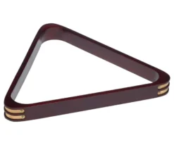 8 Ball Rack With Brass Corners -Billiards Supplies Shop rk8b wine 01
