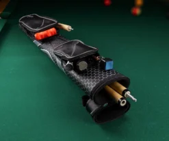 Scorpion 2x2 Grey Tec Pool Cue Case -Billiards Supplies Shop sc22x grey 01