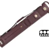 Tango Angus Burgundy 3 Butt 5 Shaft Hard Case -Billiards Supplies Shop taam35 burgundy 01