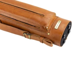 Tango Pampa Tan 3 Butt 5 Shaft Leather Cue Case -Billiards Supplies Shop tapm35 tan 04