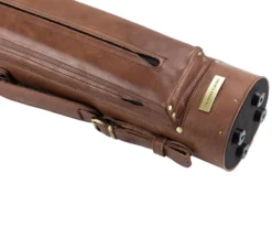 Tango Pampa Chestnut 3 Butt 7 Shaft Leather Cue Case -Billiards Supplies Shop tapm37 chestnut 04