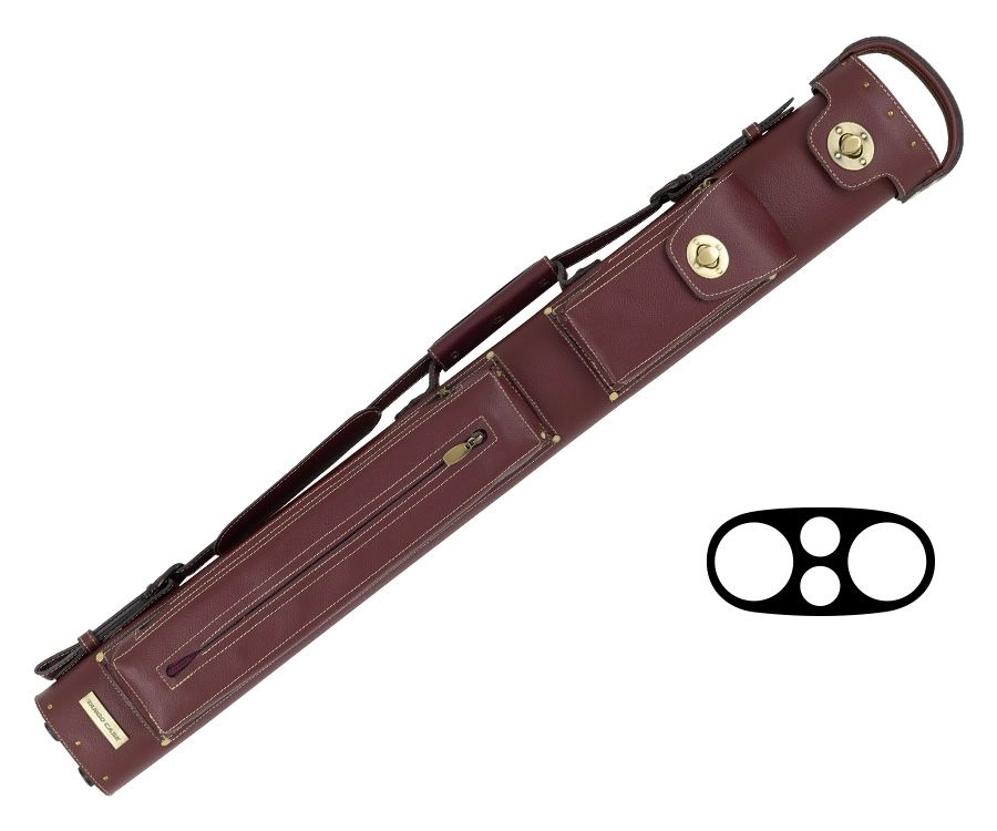 Tango Zorzal Burgundy 2 Butt 2 Shaft Hard Case 3 Tango Zorzal Burgundy 2 Butt 2 Shaft Hard Case