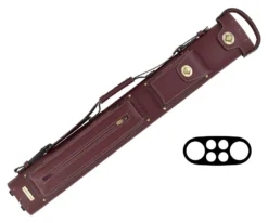 Tango Zorzal Burgundy 2 Butt 4 Shaft Hard Case