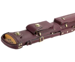 Tango Zorzal Burgundy 2 Butt 4 Shaft Hard Case -Billiards Supplies Shop tazm24 burgundy 03