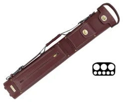 Tango Zorzal Burgundy 3 Butt 5 Shaft Hard Case