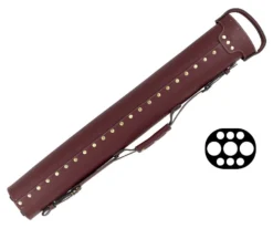 Tango Zorzal Burgundy 3 Butt 6 Shaft Hard Case -Billiards Supplies Shop tazm36 burgundy 02