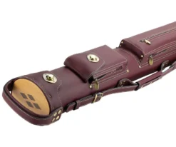 Tango Zorzal Burgundy 3 Butt 6 Shaft Hard Case -Billiards Supplies Shop tazm36 burgundy 03
